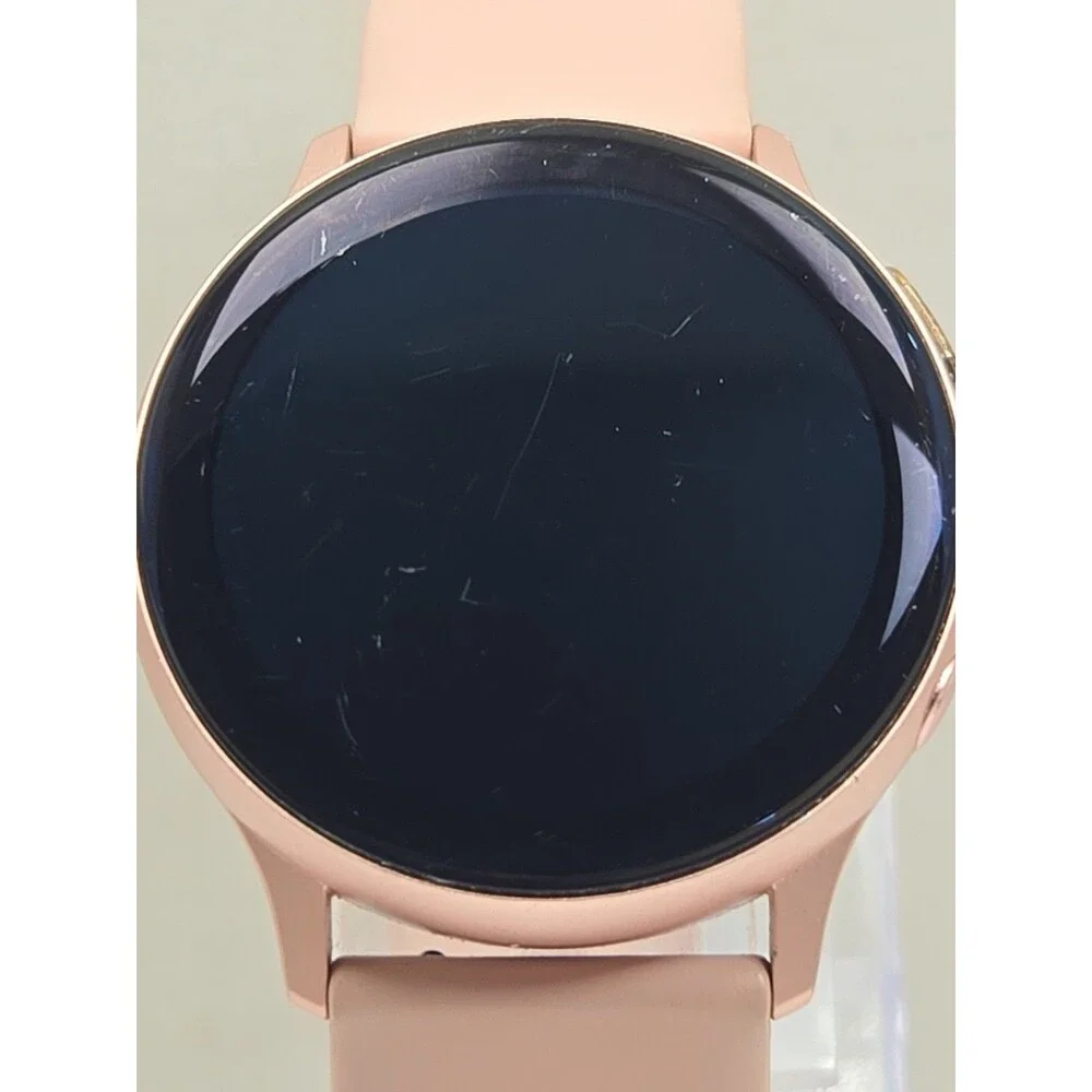 Samsung Galaxy Watch Active2 40mm Pink Aluminum GPS Bluetooth Smartwatch *READ
